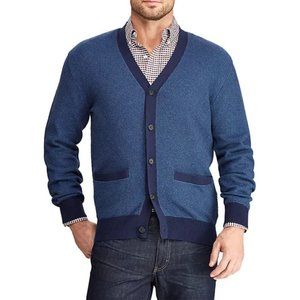 CHAPS Classic Fit Grampa Button Up Cardigan